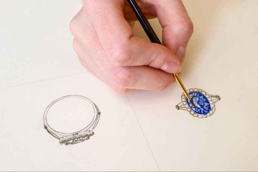 Designing custom gemstone jewelry