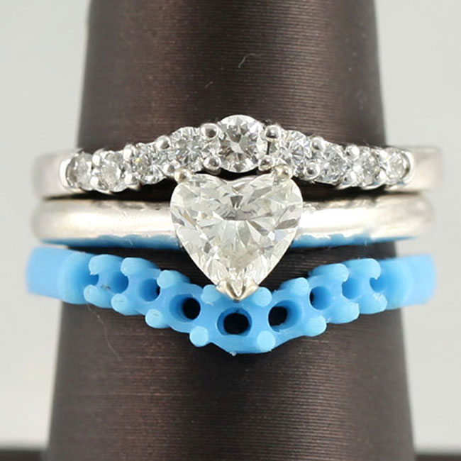 Stages of custom gemstone jewelry