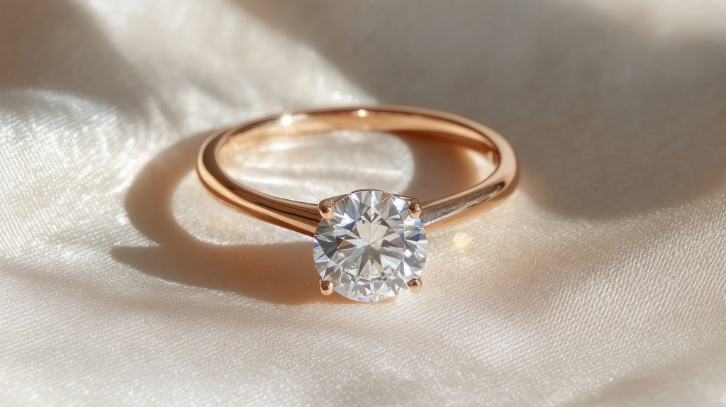 Gold Engagement Ring