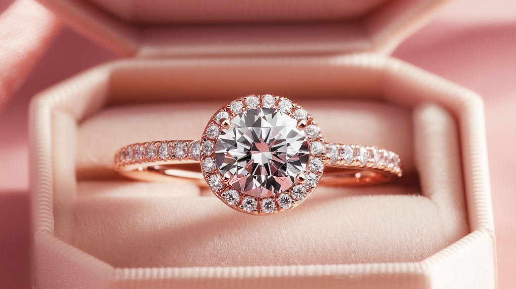 Gold Engagement Ring