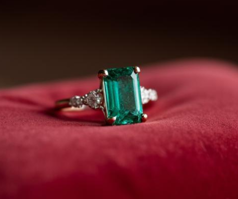 Art Deco Engagement Ring