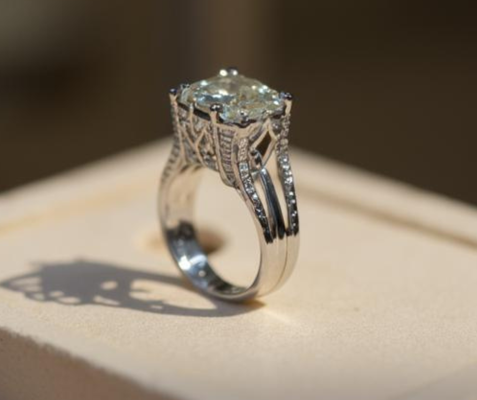 Art Deco Engagement Ring