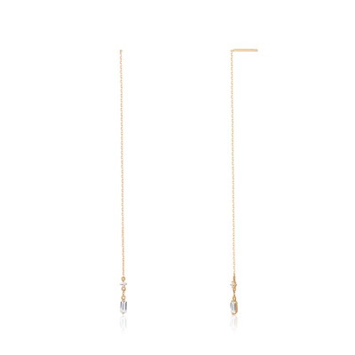 CAMILA Topaz Threader Earrings