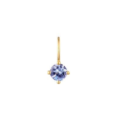 December Tanzanite Necklace Charm