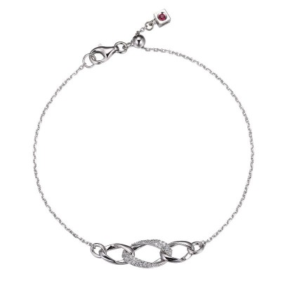White Sterling Silver Bracelet