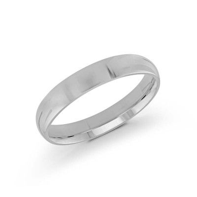 14KW Polished 4mm Wedding Band