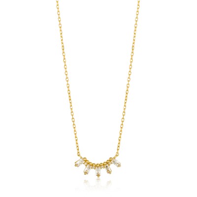 GLOW SOLID BAR NECKLACE