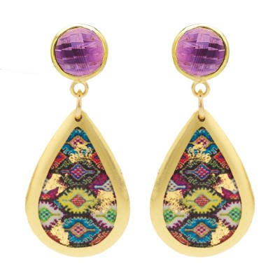 Caravan Teardrop Earrings