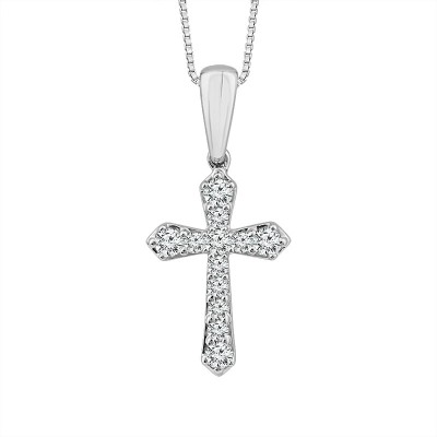 Diamond Cross Pendant