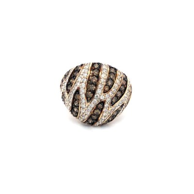 14KY Chocolate Diamond Fashion Ring