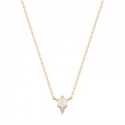 ZENA Opal and Diamond Necklace