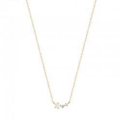 ZARA Opal and Diamond Necklace