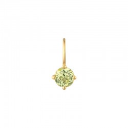 August Peridot Necklace Charm