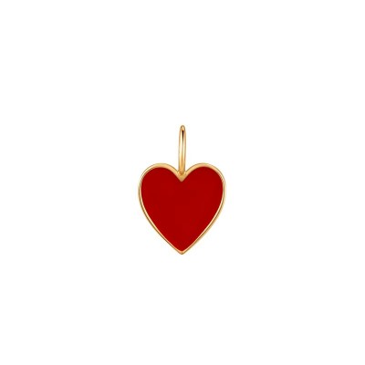 Dulcie Tiny Candy Red Heart Pendant