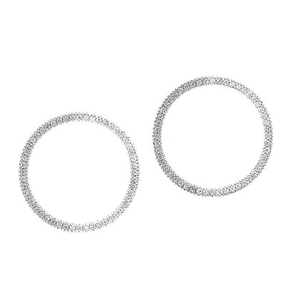 10K 0.25Cttw  Circle Earrings