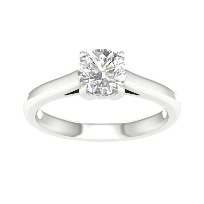 14KW 1.25ct Round Solitaire Ring