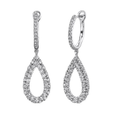 1.20Ct 14K W/G Diamond Earrings