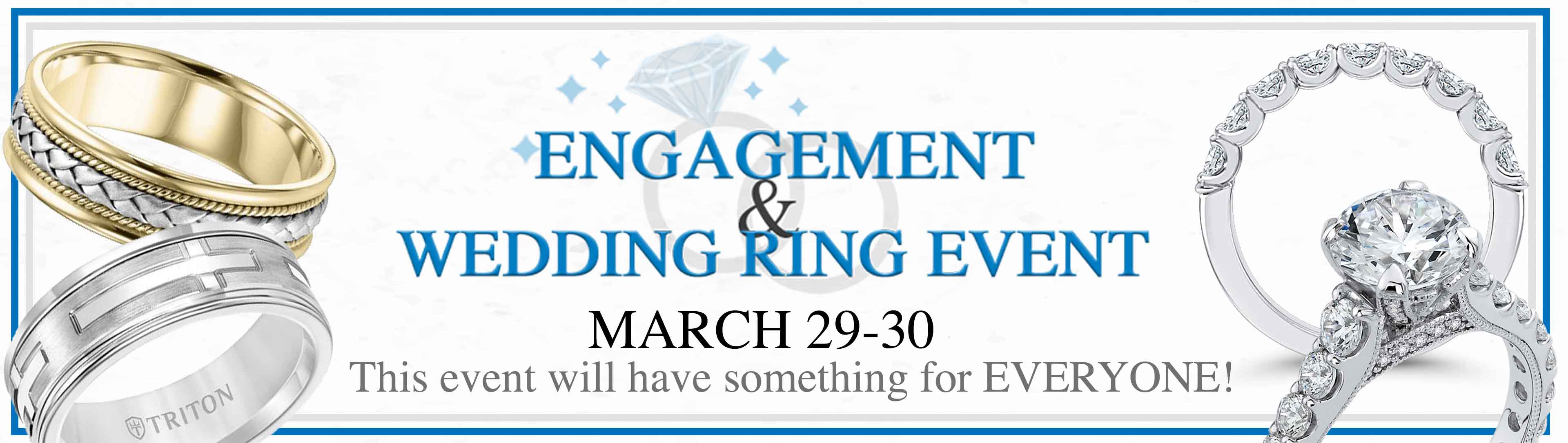 Engagement and Wedding Band Event
