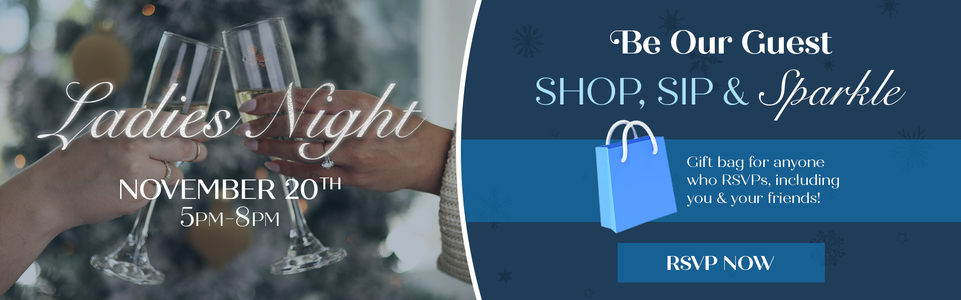 Shop, Sip, & Sparkle