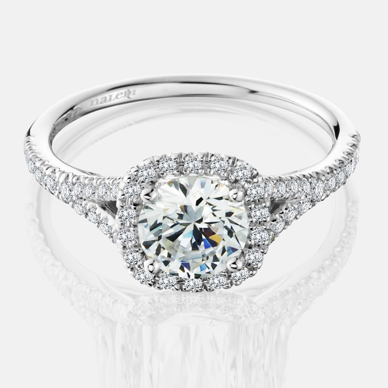 Naledi Adriana Semi Mount Engagement Ring