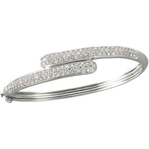 Diamond Bangle Bracelet