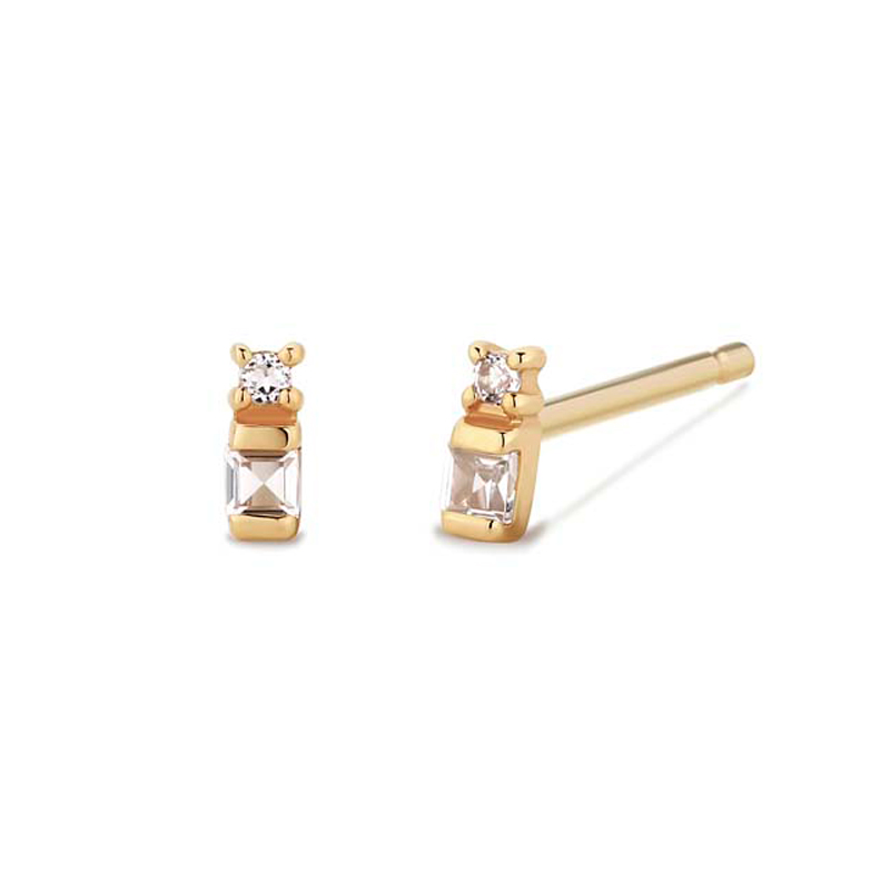 MIRA Topaz Princess Studs