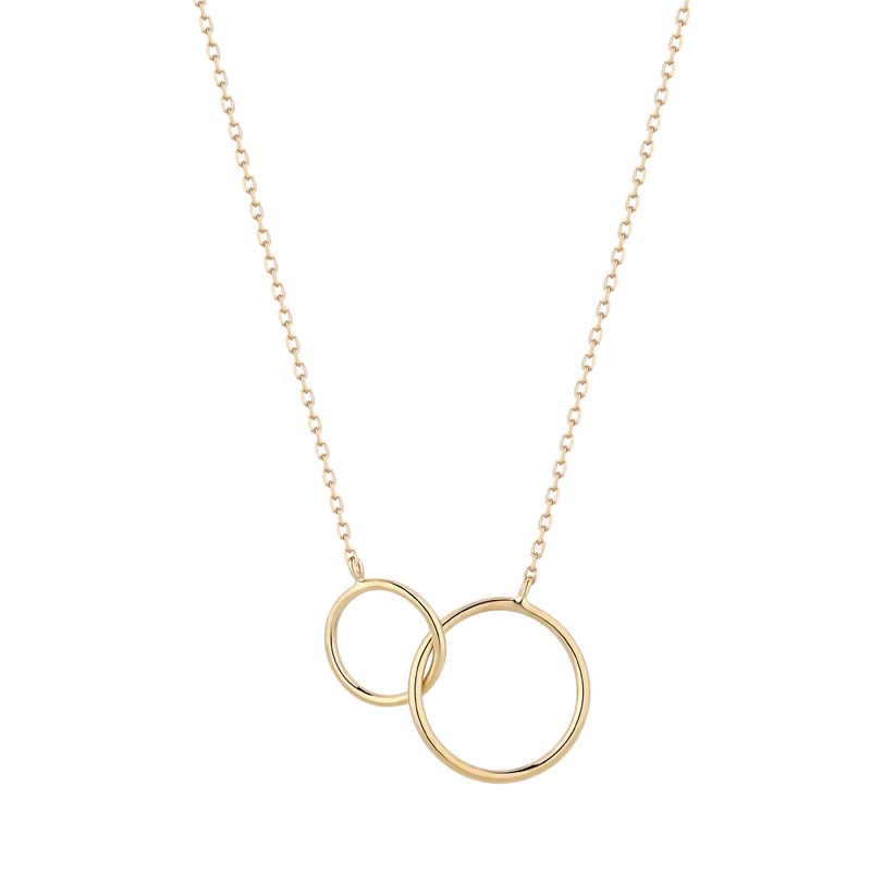 HELEN Interlinked Circles Necklace