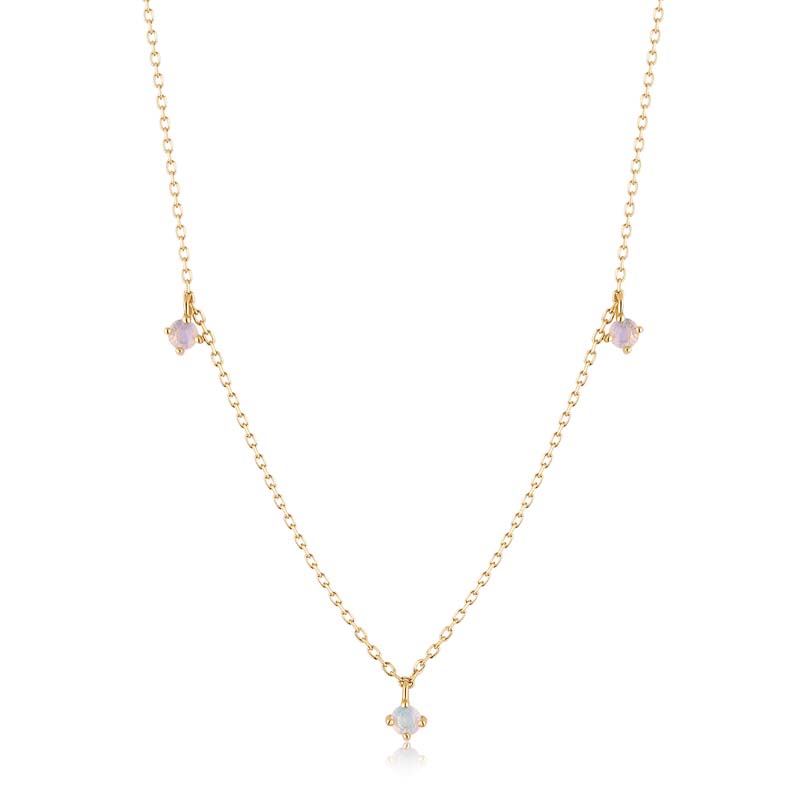FLORA Triple Opal Necklace