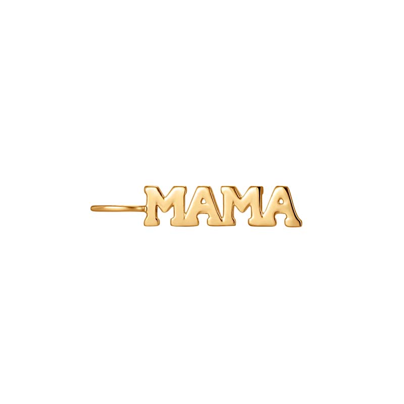 MAMA Tiny Script Mama Pendant