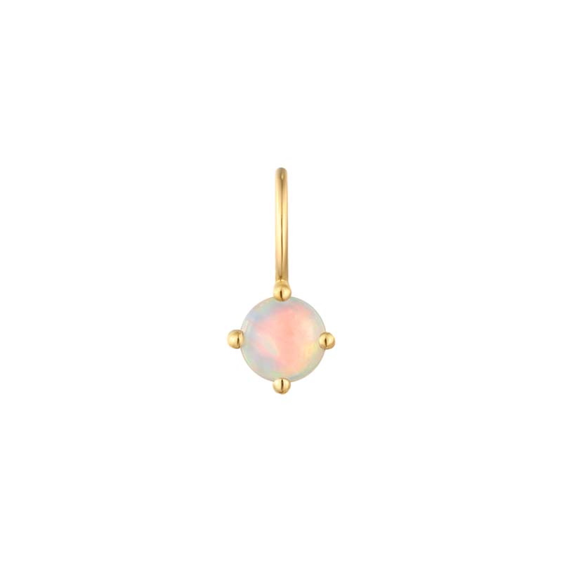 October Opal Necklace Charm