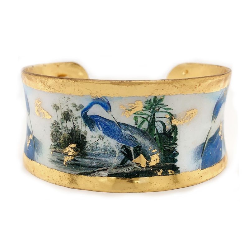 Blue Heron Corset Cuff