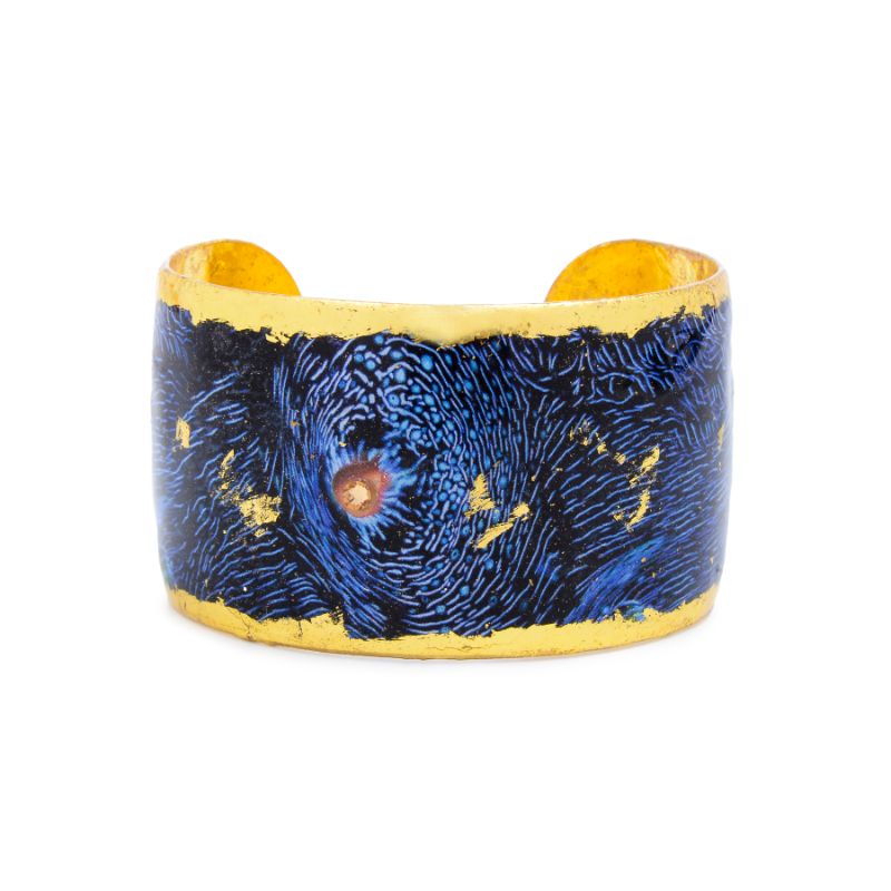 Blue Clam Cuff