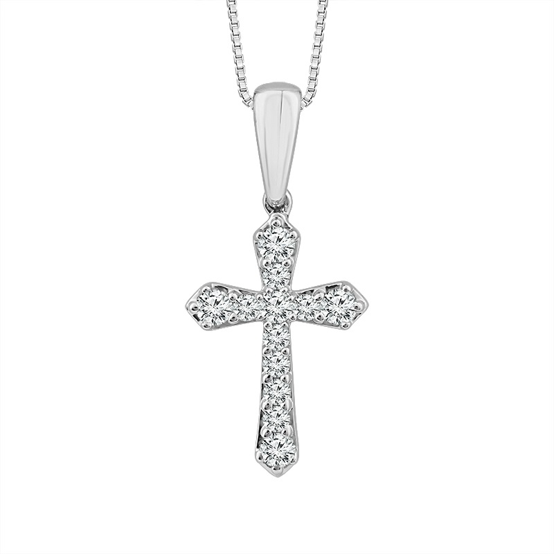 Diamond Cross Pendant