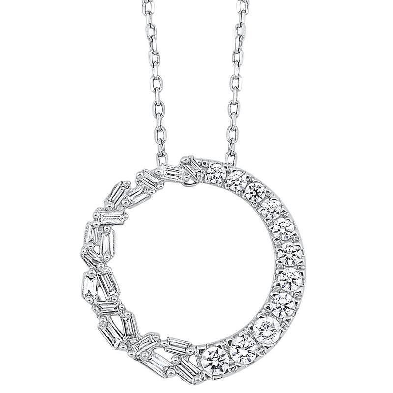 Diamond Circle Pendant