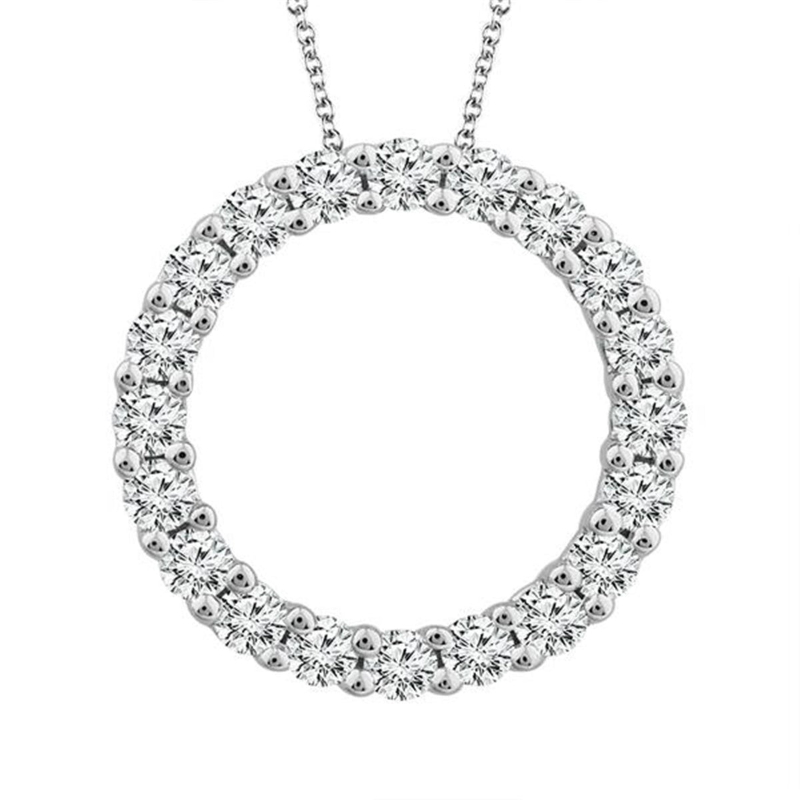 10 Karat Circle Pendant