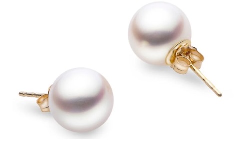 pearl earrings